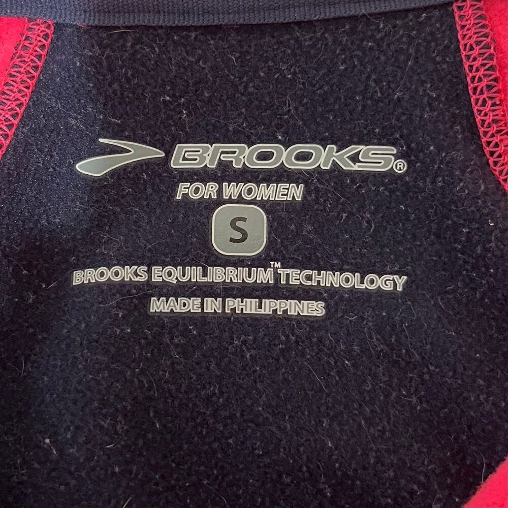Brooks Activewear Running Quarter-Zip Pullover size Small - Picture 6 of 6